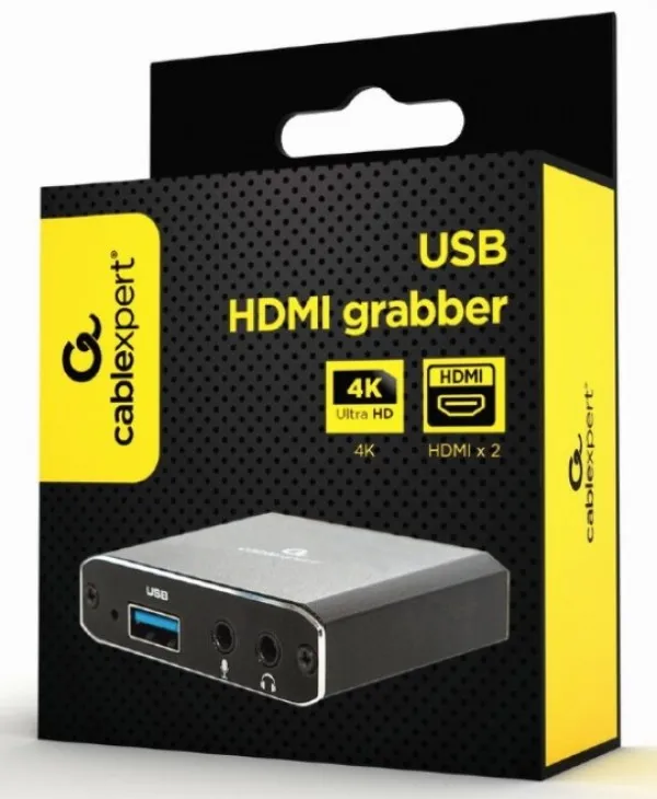 GEMBIRD UHG-4K2-01 Gembird USB HDMI grabber, 4K, pass-through HDMI Slika 4