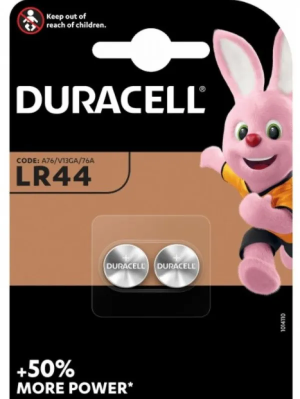DURACELL Duracell LR44 1.5 V, PAK2 CK, ALKALNE baterije Slika 1