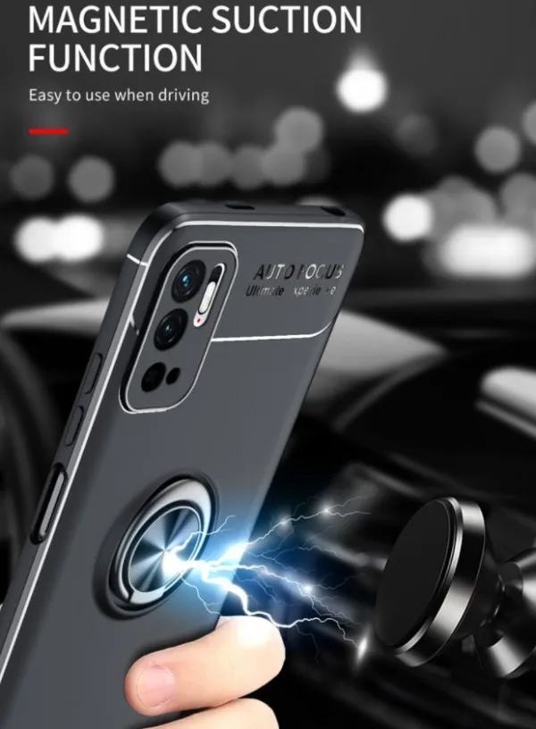 MCTK71-IPHONE 7 Plus/8 Plus * Futrola Elegant Magnetic Ring Black (179) Slika 4