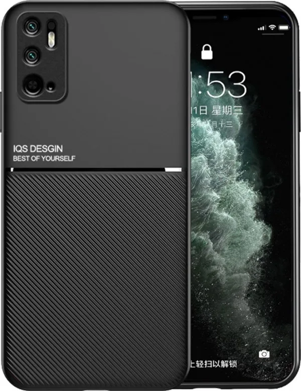 MCTK73-XIAOMI Redmi Note 10 Pro 4g * Futrola Style magnetic Black (159) Slika 2