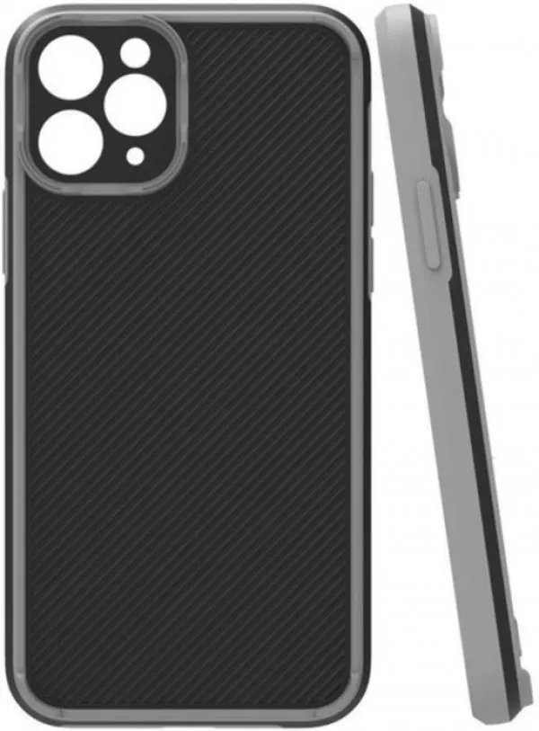 MCTR82-SAMSUNG A22 * Futrola Textured Armor Silicone Black (139) Slika 2