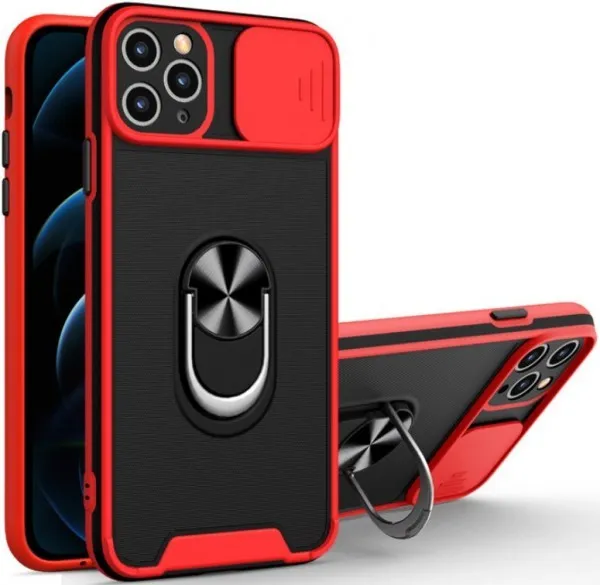 MCTR8-SAMSUNG A02s * Futrola Magnetic Defender Silicone Red (149) Slika 2