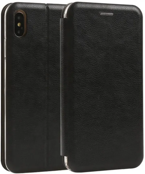 MCLF11-HUAWEI P30 * Futrola Leather FLIP Black (149) Slika 2