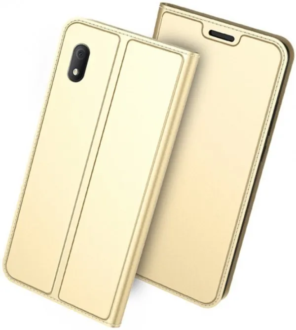 MCLF12-IPHONE 12 Pro * Futrola Leather Luxury FLIP Gold (179) Slika 2