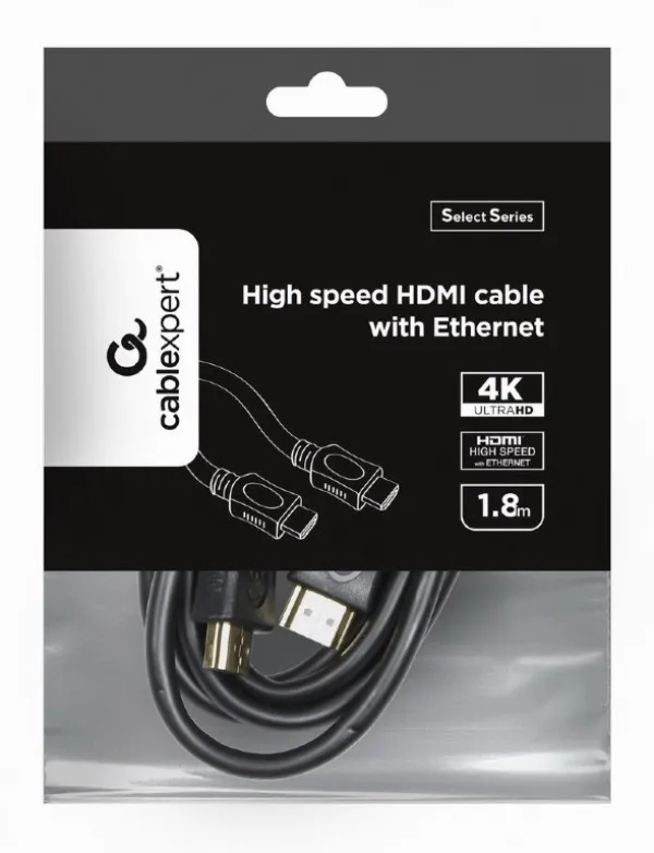 GEMBIRD CC-HDMI4L-6 Gembird HDMI kabl v.2.0 ethernet support 3D/4K TV 1.8m (alt. CC-HDMIL-1.8M) Slika 1