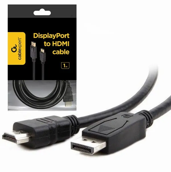 GEMBIRD CC-DP-HDMI-1M Gembird DisplayPort na HDMI digital interface kabl 1m Slika 3