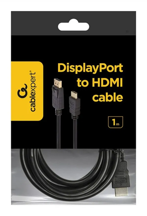 GEMBIRD CC-DP-HDMI-1M Gembird DisplayPort na HDMI digital interface kabl 1m Slika 5