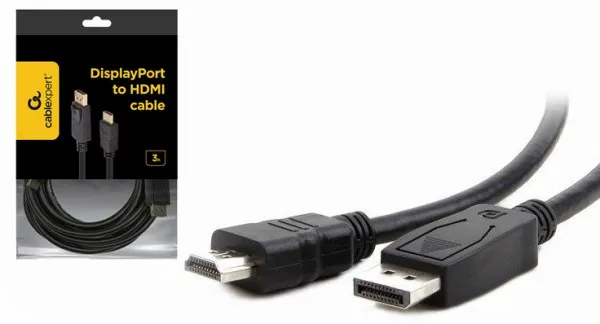 GEMBIRD CC-DP-HDMI-3M Gembird DisplayPort na HDMI digital interface kabl 3m Slika 3