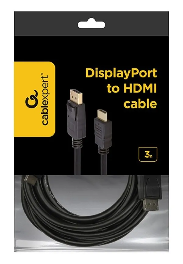 GEMBIRD CC-DP-HDMI-3M Gembird DisplayPort na HDMI digital interface kabl 3m Slika 2