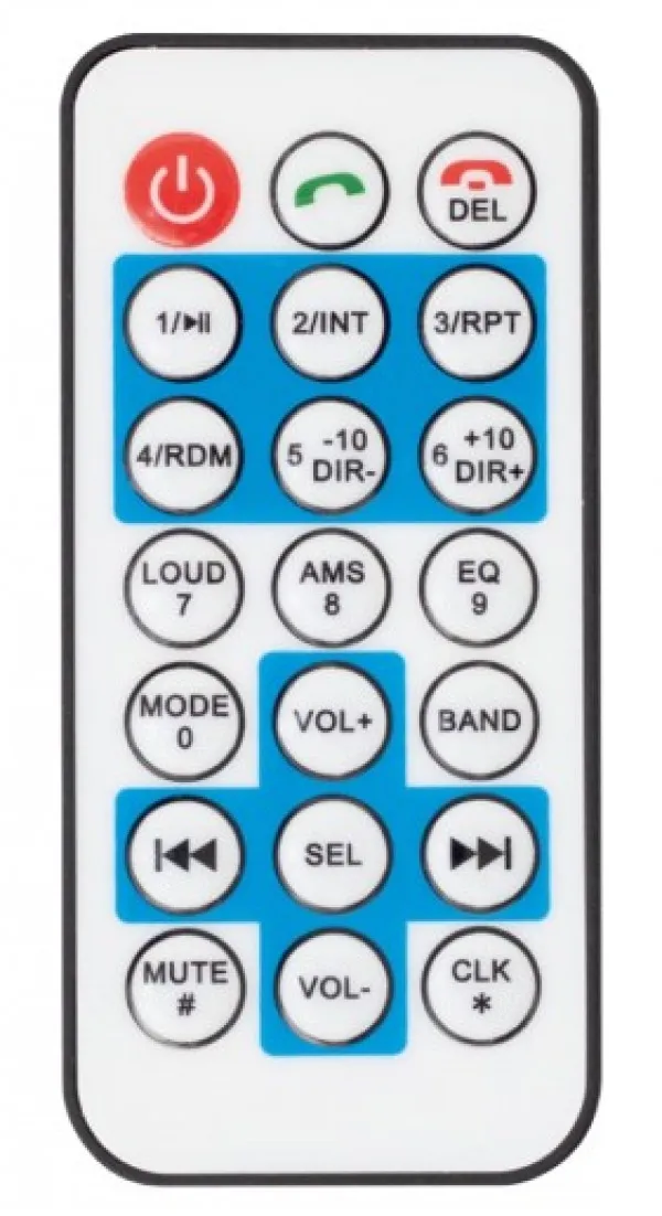 Auto radio SAL VBT1100/BL Blue FM, USB, SD, 3,5mm, Bluetooth, 4x45W + daljinski Slika 1