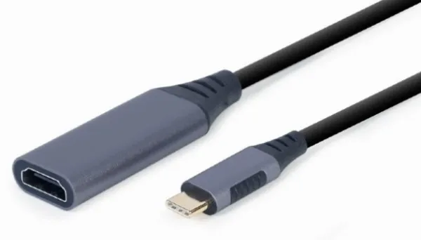 A-USB3C-HDMI-01 Gembird USB Type-C to HDMI display adapter, space grey A (Alt: A-CM-HDMIF-03) FO Slika 2