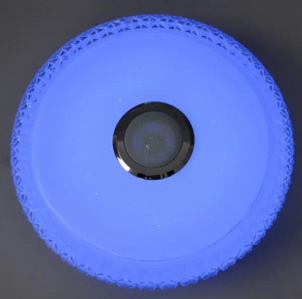 MIT.EL LED SMD plafonjera M205440-BT/WRGB 2x24W 390mm sa zvucnikom 5W, bluetooth, Android/iOS APP iLink Slika 9