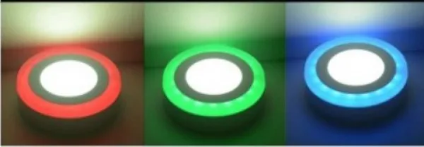 MIT.EL LED RGB okrugli nadgradni panel MP18NO-WRGB 18W+6W, 6500K + daljinski Slika 5