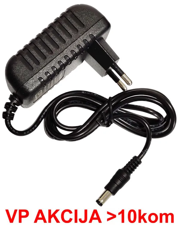 GEMBIRD NPA-AC45** Gembird punjac 12v/1A 12W, 1m kabl, Coper napajanje, DC 5.5x2.1mm CE(alt.npa-ac91 223) Slika 3