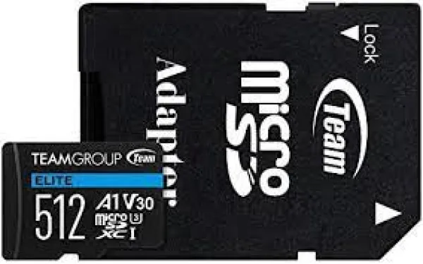 TEAM GROUP TeamGroup MICRO SDXC 512GB ELITE, UHS-I U3 V30 A1, 100/90MB/s +SD Adapter TEAUSDX512GIV30A103 Slika 2