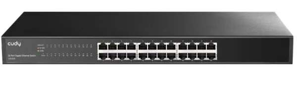 CUDY Cudy GS1024 24-Port 10/100/1000M Switch,24 x Gbit RJ45 port, rackmount (alt. PFS3024-24) Slika 3