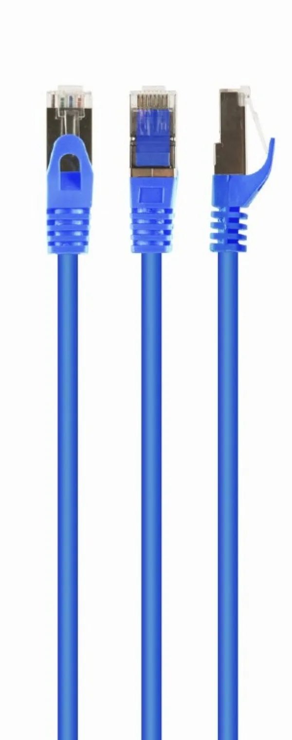 GEMBIRD PP6-1M/B Gembird Mrezni kabl, CAT6 FTP Patch cord 1m blue Slika 1