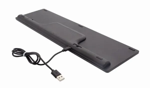 GEMBIRD KBS-ECLIPSE-M500 Gembird Backlight Pro Business Slim wireless desktop set, US layout, black Slika 5