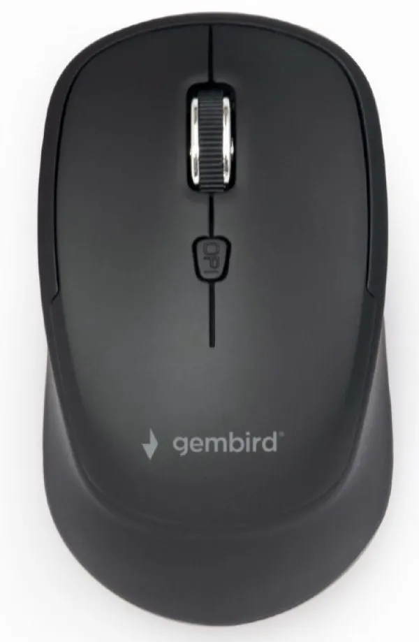 GEMBIRD MUSW-4B-05 Gembird Bezicni mis 2,4Ghz Opticki USB 800-1600Dpi 4-button black 99mm Slika 1