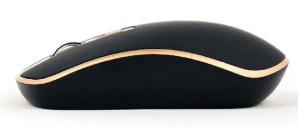 GEMBIRD MUSW-4B-06-BG Gembird Bezicni mis 2,4GHz opticki USB 800-1600Dpi black/gold 115mm Slika 3