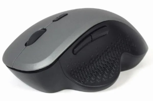 GEMBIRD MUSW-6B-02-BG Gembird Bezicni mis 2,4GHz opticki USB 6-button 800-1600Dpi black-spacegrey 112mm Slika 3