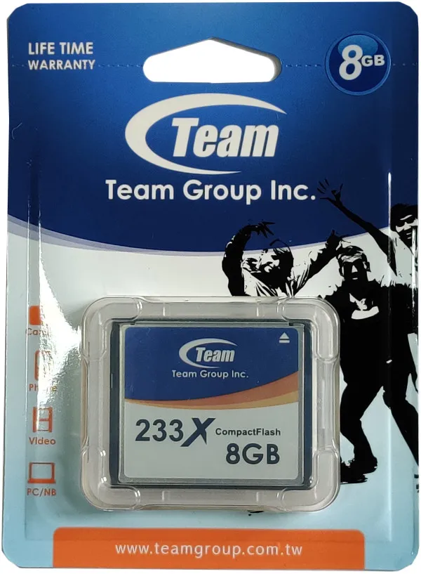 TEAM GROUP x-TeamGroup CompactFlash 8GB 233x TCF8G23301 Slika 2