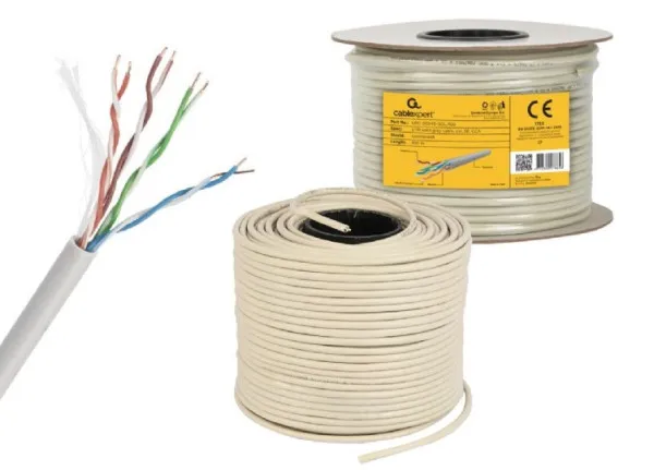 GEMBIRD UPC-5004E-SOL/100 Gembird UTP cat.5E Indoor solid CCA kotur 100m Slika 3