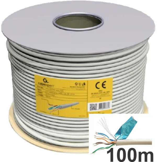 GEMBIRD FPC-5004E-L/100 Gembird FTP cat.5E Indoor licnasti CCA kotur 100m Slika 4