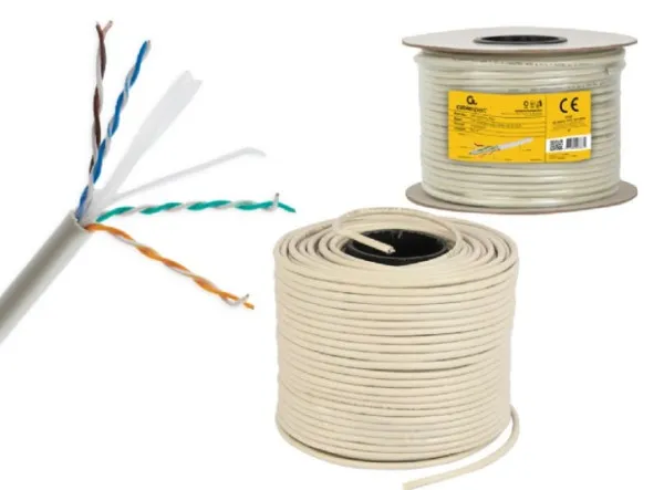 GEMBIRD UPC-6004SE-SOL/100 Gembird UTP cat.6 Indoor solid CCA kotur 100m Slika 2