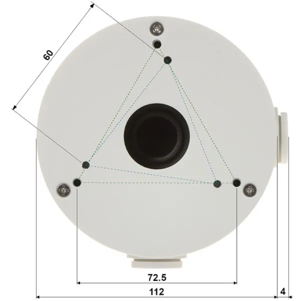 Dahua nosac PFA13G Dozna PH111,6×36,0 mm Slika 1