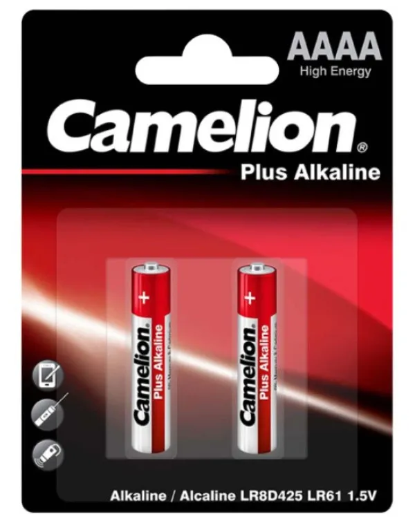Camelion 1,5v alkalne baterije AAAA CAM-LR61/BP2 pakovanje 2kom Slika 1