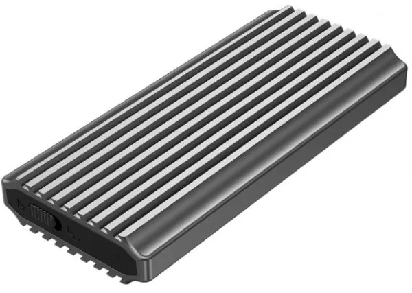 GEMBIRD EE2280-U3C-03 Gembird USB 3.1 enclosure for M.2 NVMe drives, NGFF, backlighted, aluminum Slika 2
