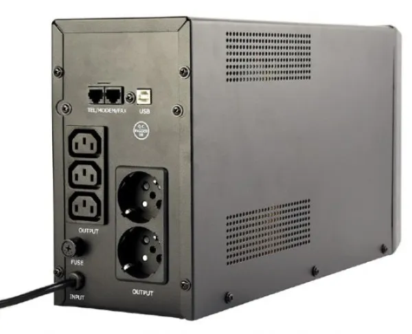 GEMBIRD EG-UPS-035 Gembird UPS sa stabilizatorom 2000VA 1200W LCD Slika 2
