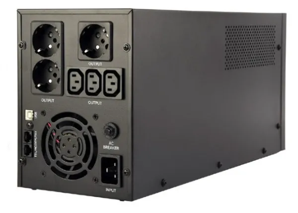 GEMBIRD EG-UPS-036 Gembird UPS sa stabilizatorom 3000VA 1800W LCD Slika 2