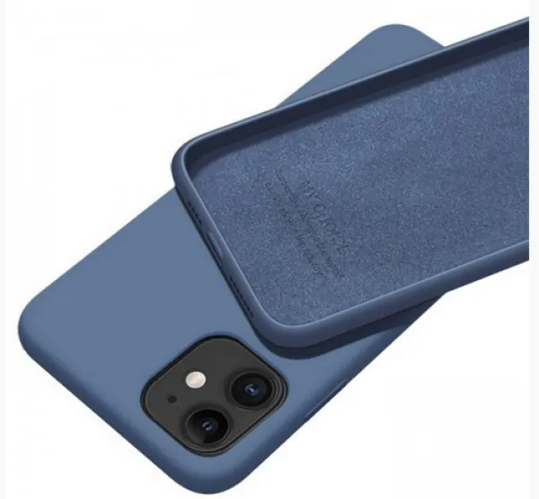 HONOR MCTK5-HUAWEI Honor 50 Lite * Futrola Soft Silicone Dark Blue (179) Slika 2
