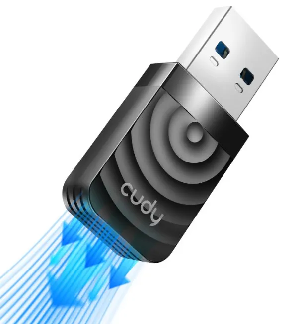 CUDY Cudy WU1300S AC1300 WiFi Dual Band USB3.0 MINI adapter, 2.4+5Ghz, 20dBm, 2dBi longe range Slika 3