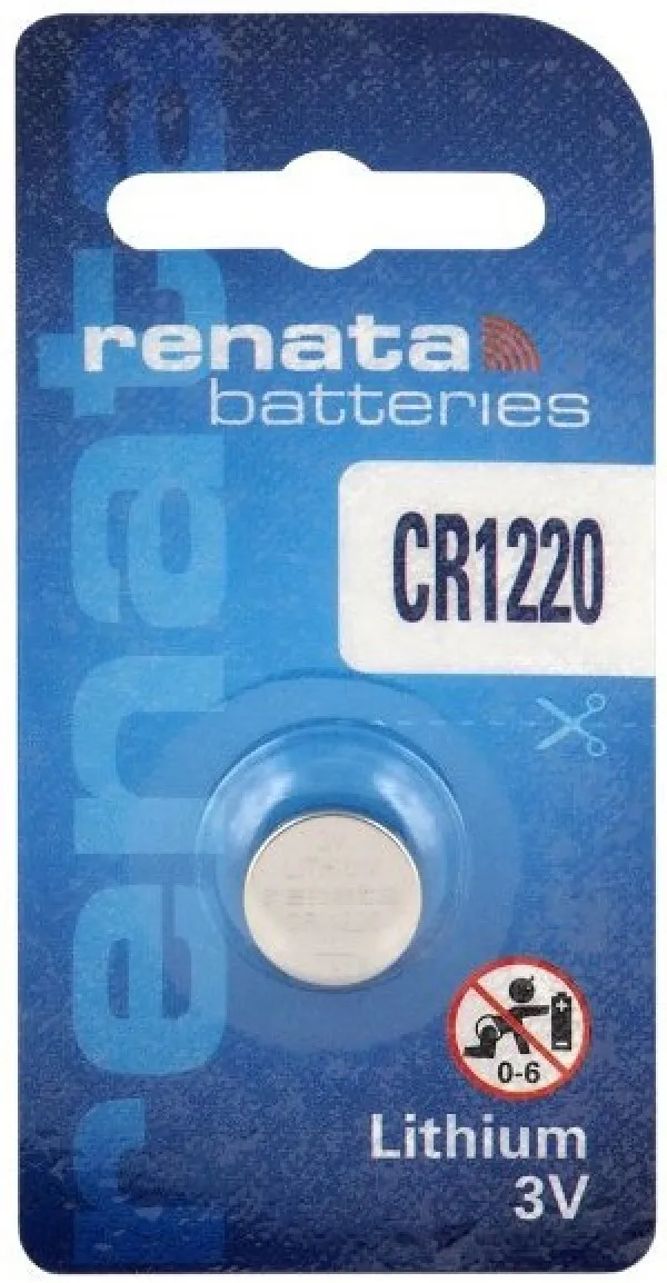 RENATA Renata baterija CR 1220 3V Litijum baterija dugme, Pakovanje 1kom Slika 1