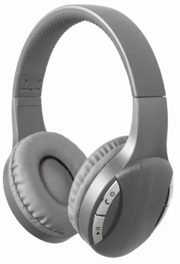GEMBIRD BTHS-01-SV Gembird Bluetooth stereo Slusalice sa mikrofonom, Silver Slika 3