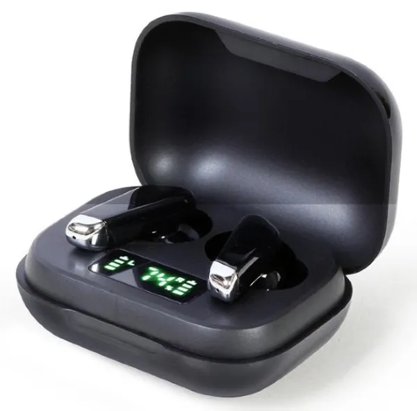 GEMBIRD FitEar-X300B Gembird bluetooth V5.0 slusalice, LED, TWS, black Slika 4