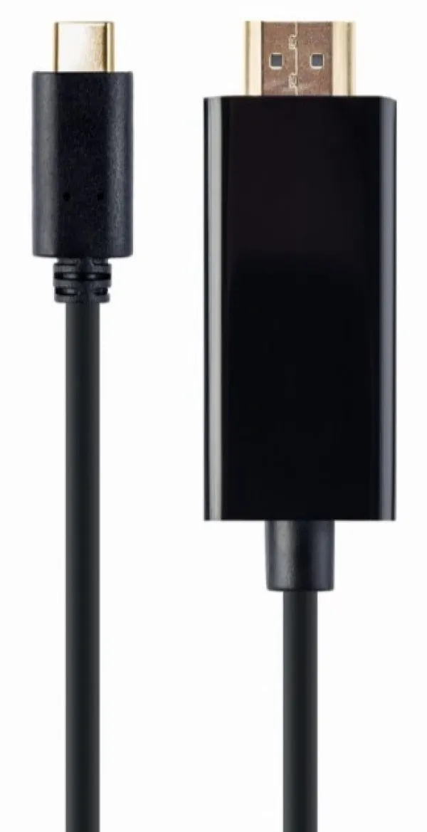GEMBIRD A-CM-HDMIM-01 Gembird USB-C male to HDMI-male adapter, 4K 30Hz, 2 m, black Slika 1