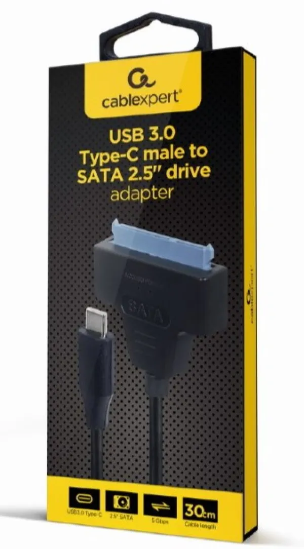 GEMBIRD AUS3-03 Gembird USB 3.0 Type-C male to SATA 2.5 drive adapter Slika 1