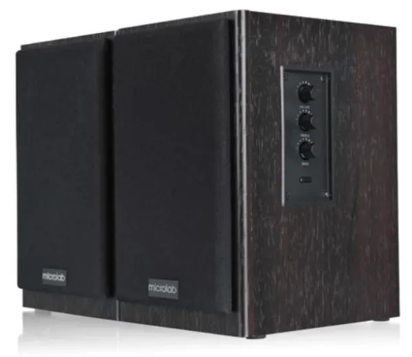 MICROLAB Microlab B72 Aktivni drveni zvucnici 2.0 24W RMS(2x12W) 3,5mm Slika 2