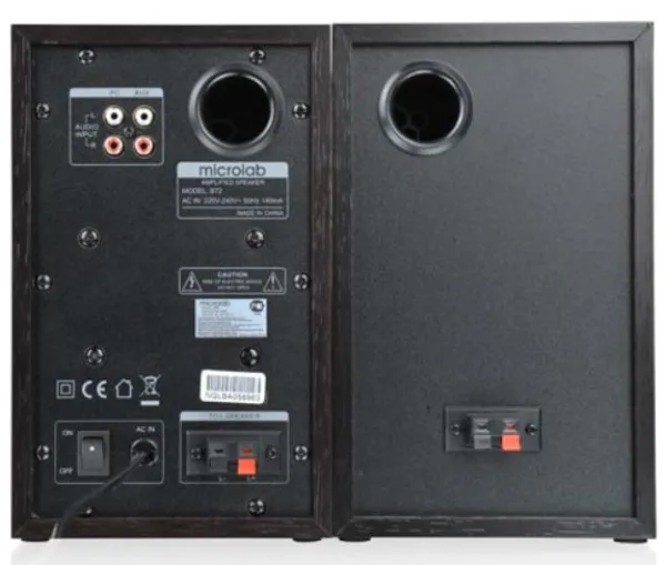MICROLAB Microlab B72 Aktivni drveni zvucnici 2.0 24W RMS(2x12W) 3,5mm Slika 3