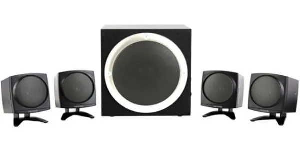 MICROLAB Microlab TMN-3/4.1 Aktivni drveni zvucnici 4.1 sistem 32W RMS (12W+7W*2+3W*2) 3,5mm Slika 3