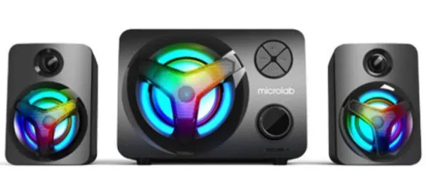 MICROLAB Microlab U210 Aktivni zvucnici 2.1 11W (5W, 2x3W) 3,5mm, SD, FM radio, Bluetooth Slika 3