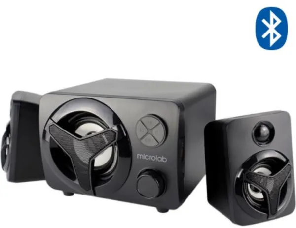 MICROLAB Microlab U210 Aktivni zvucnici 2.1 11W (5W, 2x3W) 3,5mm, SD, FM radio, Bluetooth Slika 2