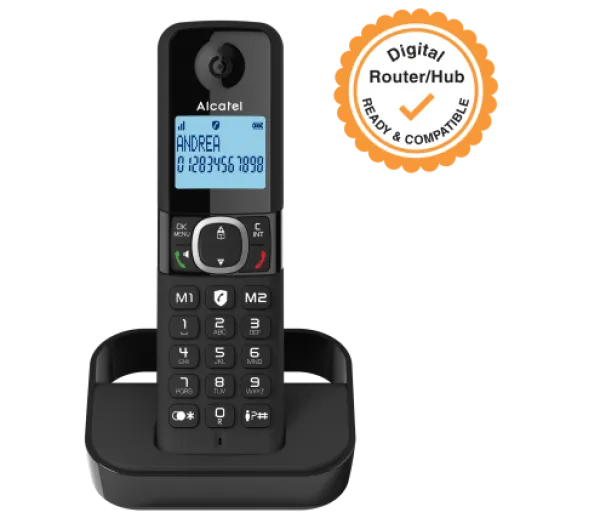 Fiksni * bezicni telefon ALCATEL F860, 100kontakta, SMART CALL BLOCK / SRPSKI (1399) Slika 6