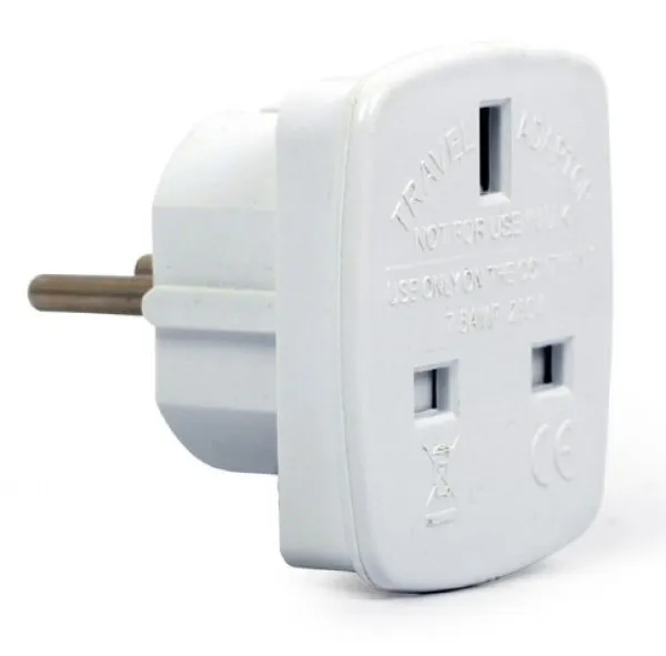 GEMBIRD Travel adapter A-AC-UKEU-001 Gembird UK na EU suko 7.5A Slika 2