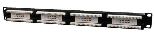 GEMBIRD NPP-C524CM-001 Gembird Cat.5E 24 port patch panel with rear cable management Slika 3