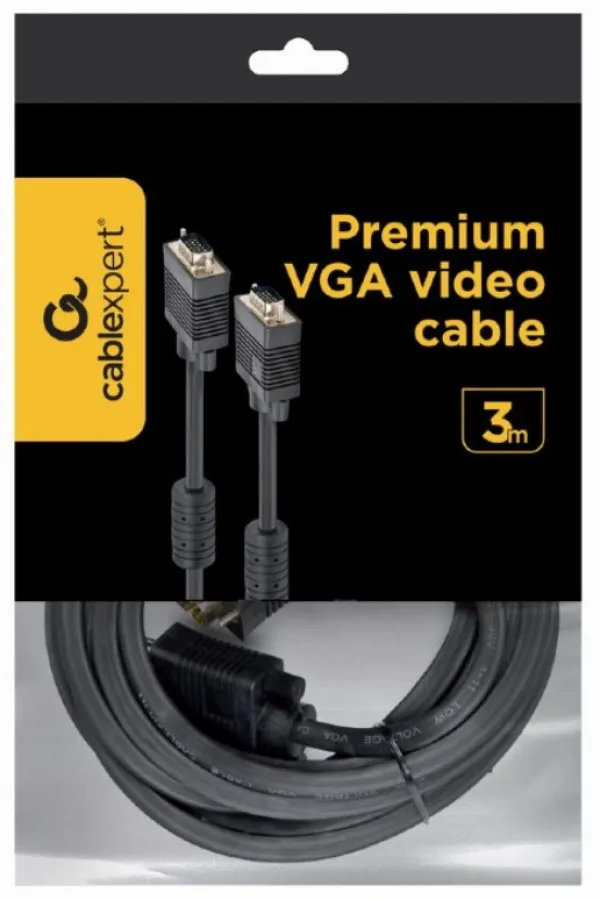 GEMBIRD CC-PPVGA-10-B Gembird VGA to VGA kabl black 3m Slika 4